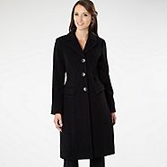 Collection black long winter coat £99