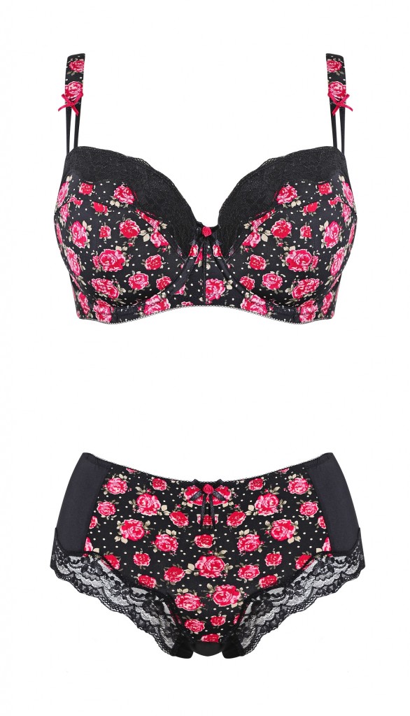 Rose lingerie set £33.00 Evans Pavilions