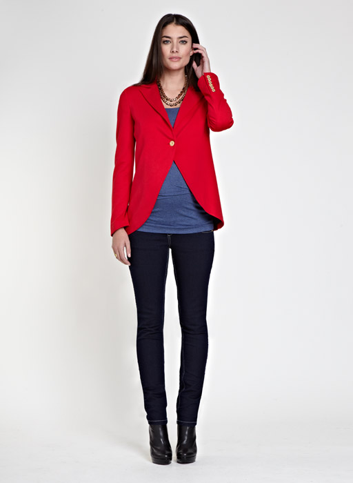 The Everyday Blazer_Pillarbox Red